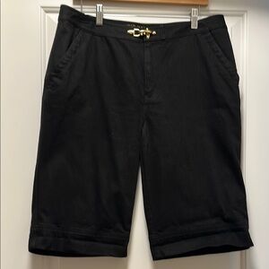 Lauren Ralph Lauren Black Jean Shorts